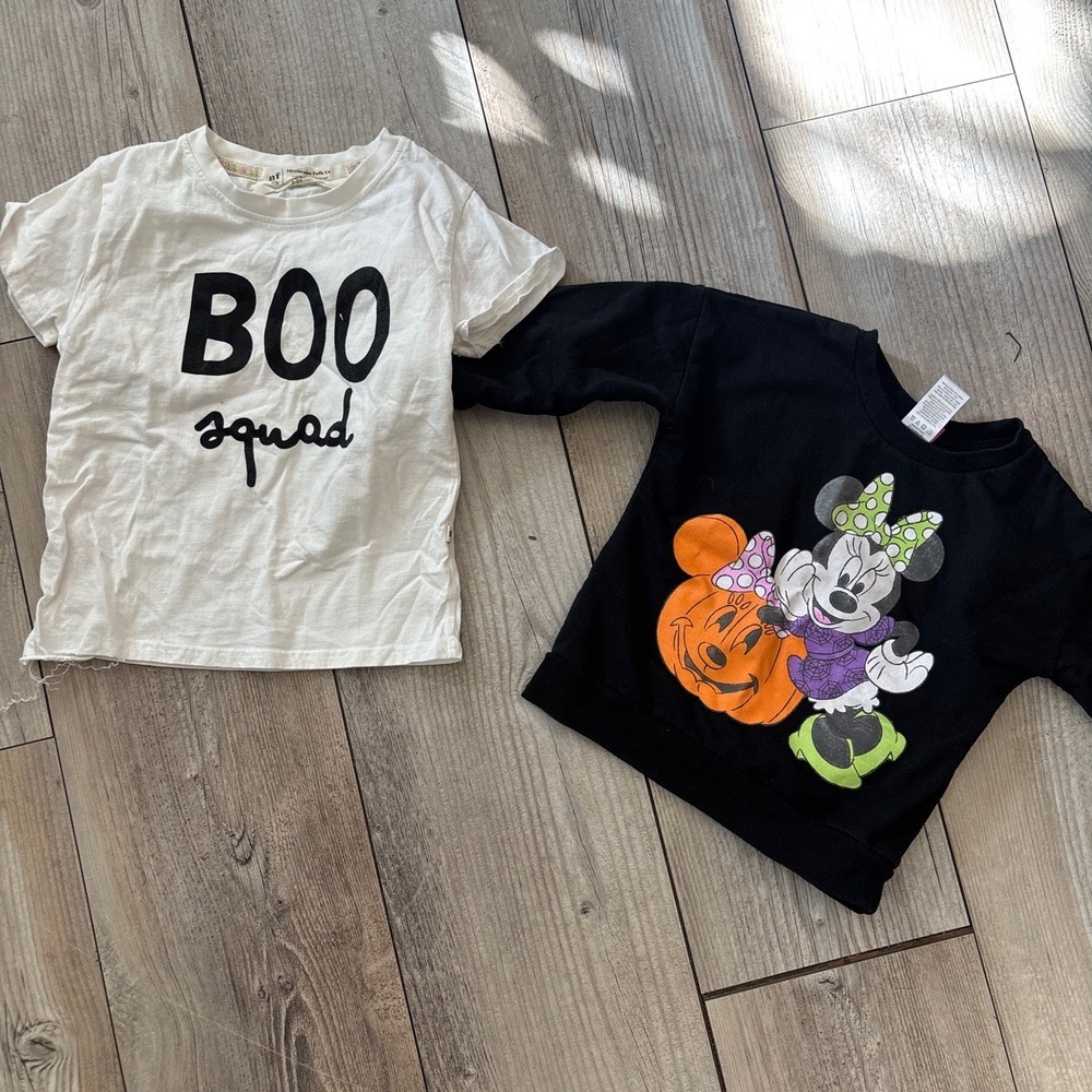 Minimalist Folk Co Black White Graphic TShirt Set Kids 2 3 Years